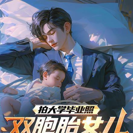 拍大学毕业照双胞胎早上来